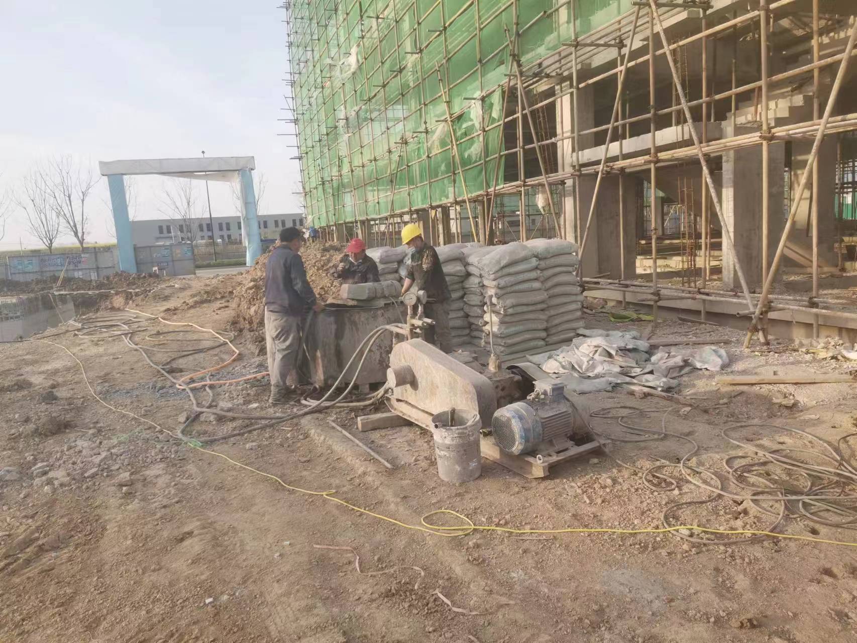 攸县别墅下沉注浆